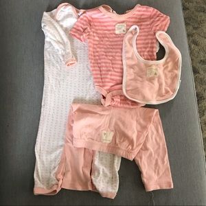 Burts bee 4 piece set 6-9 month
